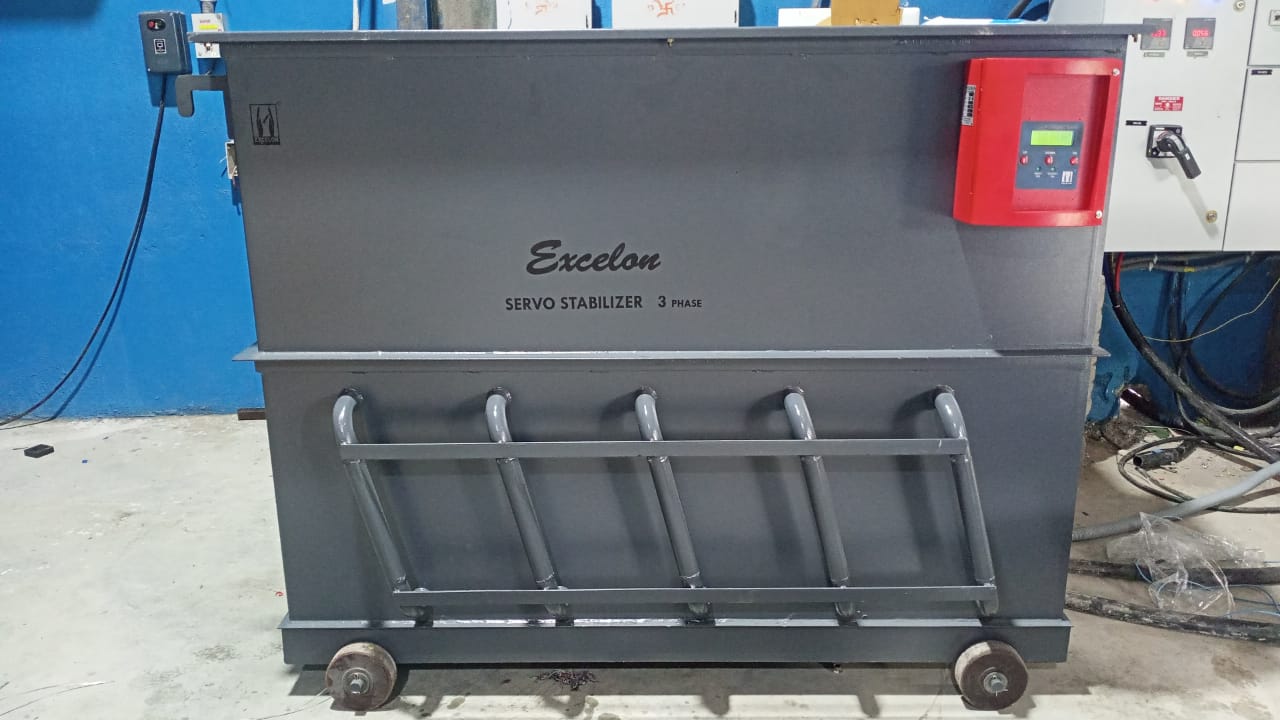 Excelon 250 kVA three-phase oil-cooled servo stabilizer