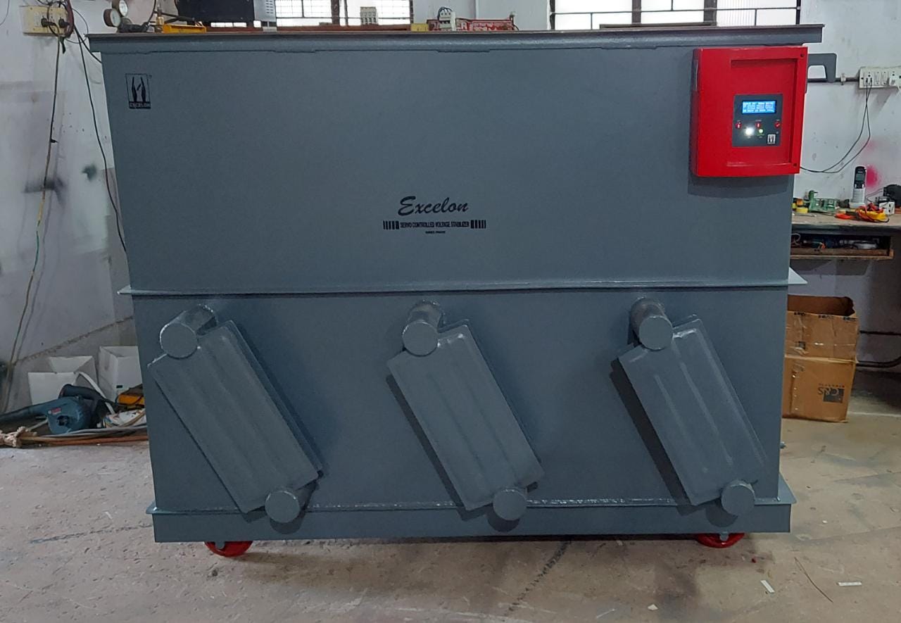 Excelon industrial power stabilizer installation